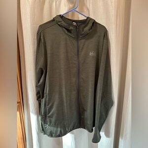 REI Co-op Dark Green Full-Zip Jacket